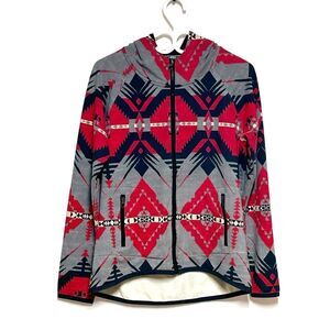 Lauren Ralph Lauren Aztec Navajo Women’s Full Zip Hoodie Jacket Southwestern PM
